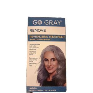 NEW Go Gray REMOVE Revitalizing Treatment Hair Color Remover 1 Application
